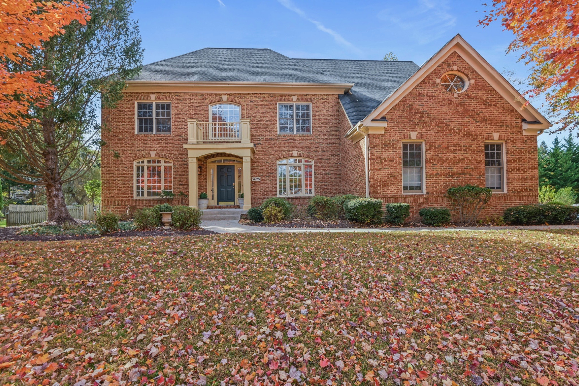 2628 Five Oaks Road Vienna, VA 22181 - Photo 2 of 40 front view of a house with a yard