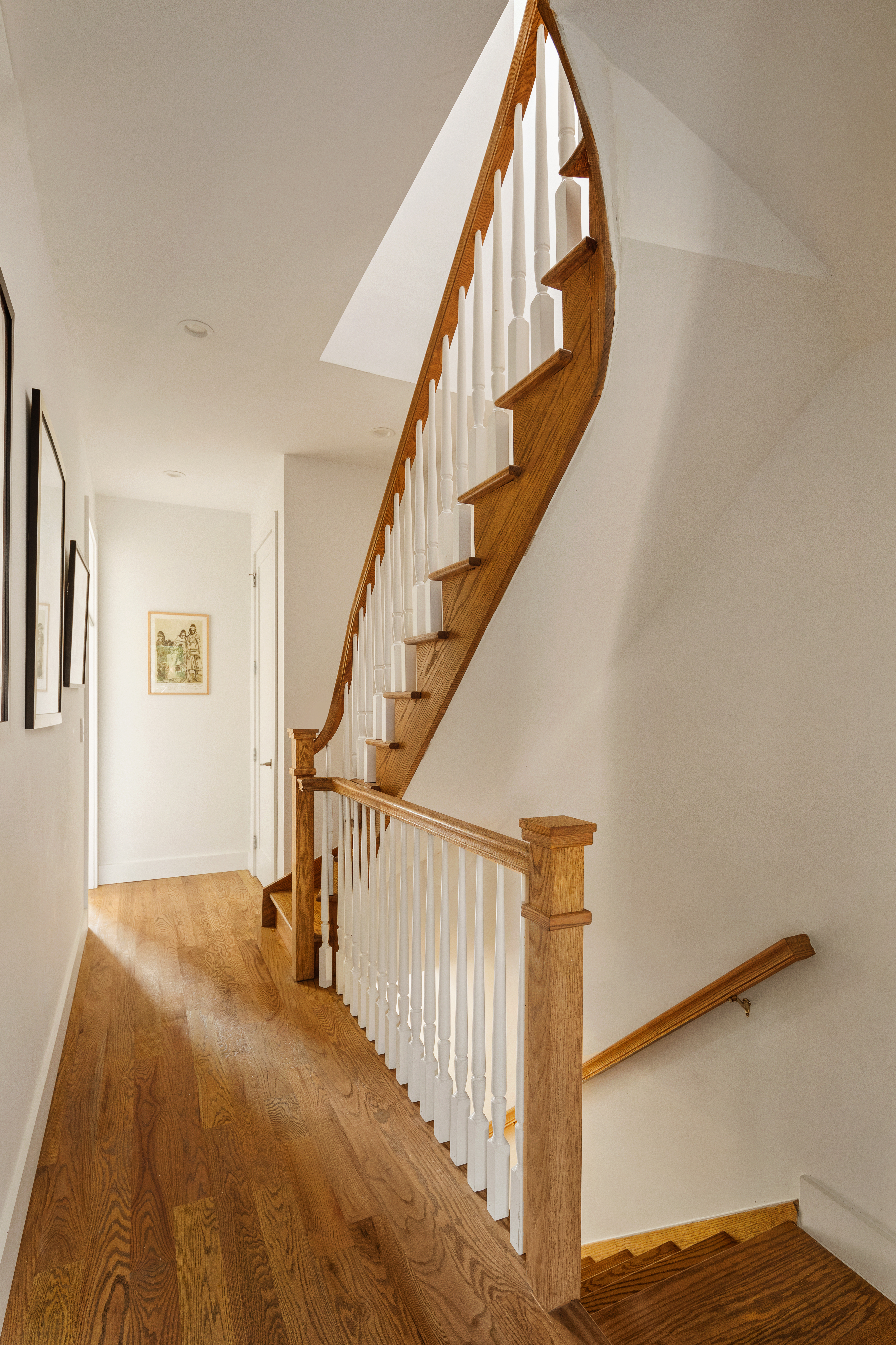 197 Madison Street Brooklyn, NY 11216 - Photo 3 of 19 a view of entryway and hall with wooden floor