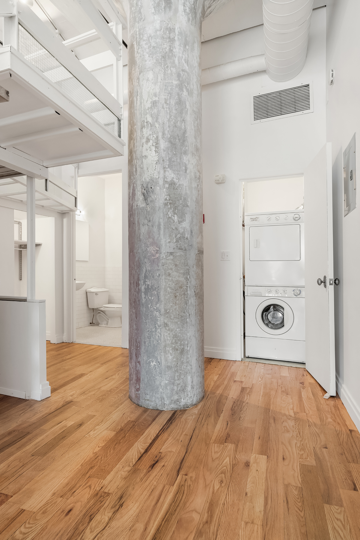 689 Myrtle Avenue, Unit 4E Brooklyn, NY 11205 - Photo 16 of 21 a bathroom with a shower and a toilet