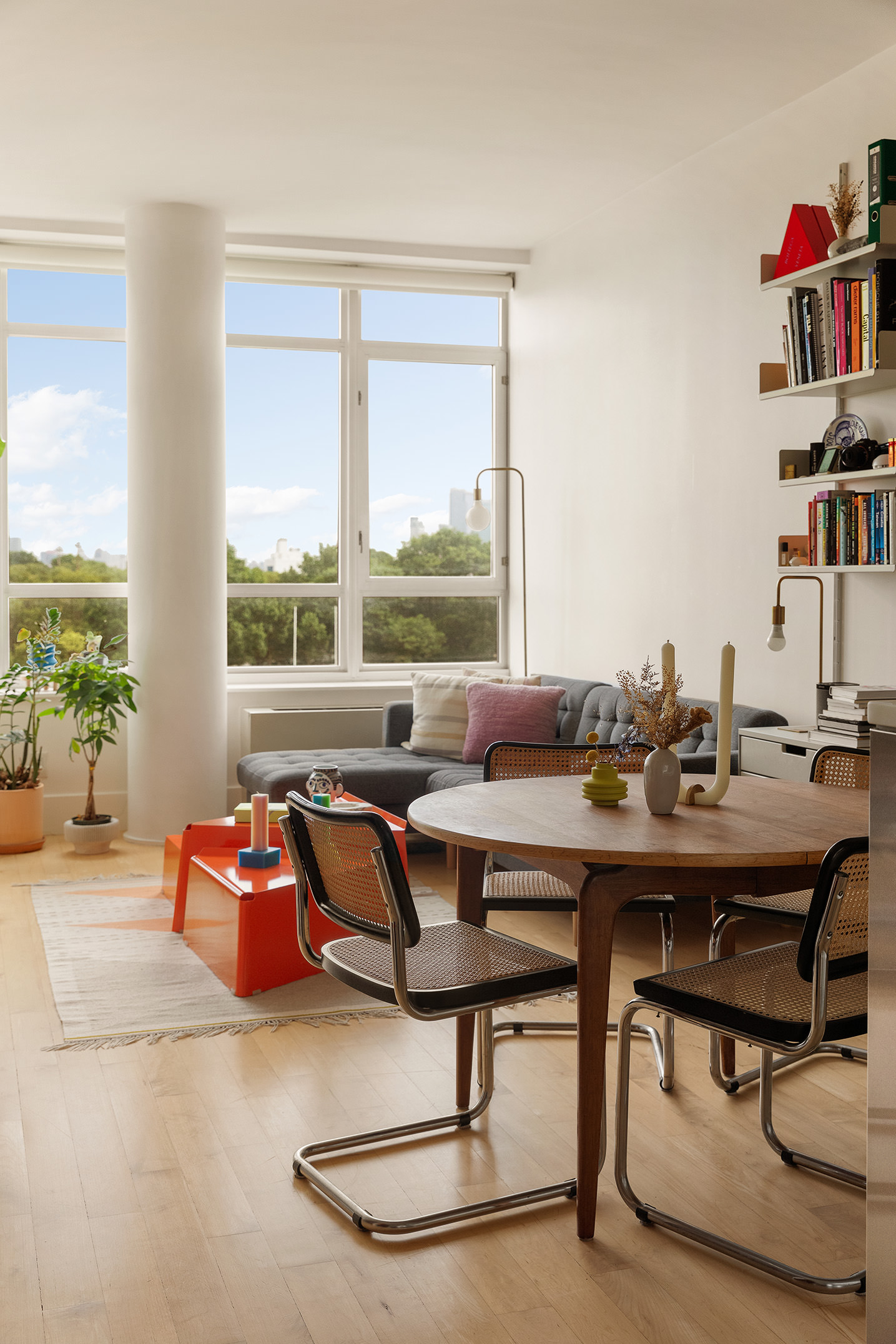 20 Bayard Street, Unit 6C Brooklyn, NY 11211 - Photo 4 of 10 a reading room with furniture and a potted plant