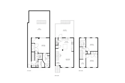 a picture of a bench in a white wall