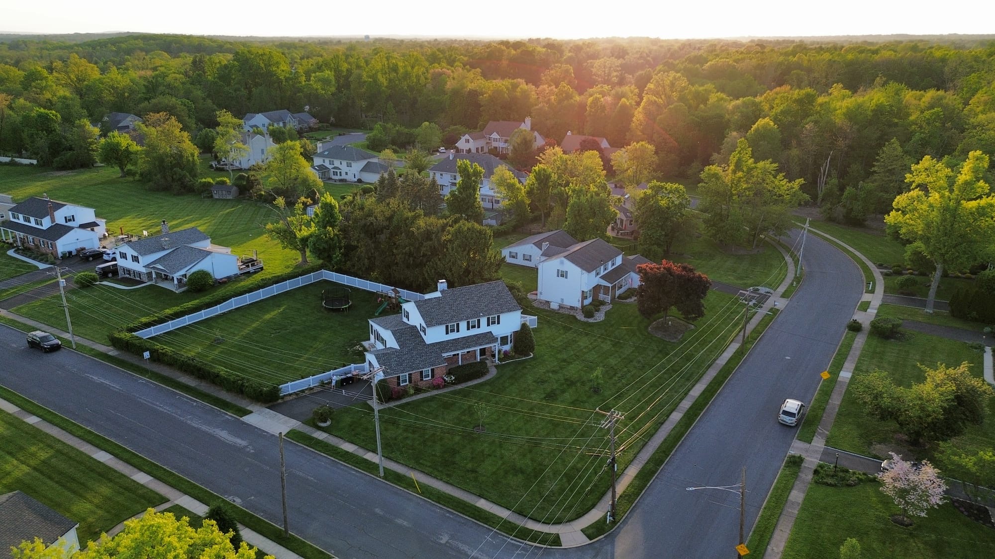 535 Bell Lane Ambler, PA 19002 - Photo 38 of 45 an aerial view of a house