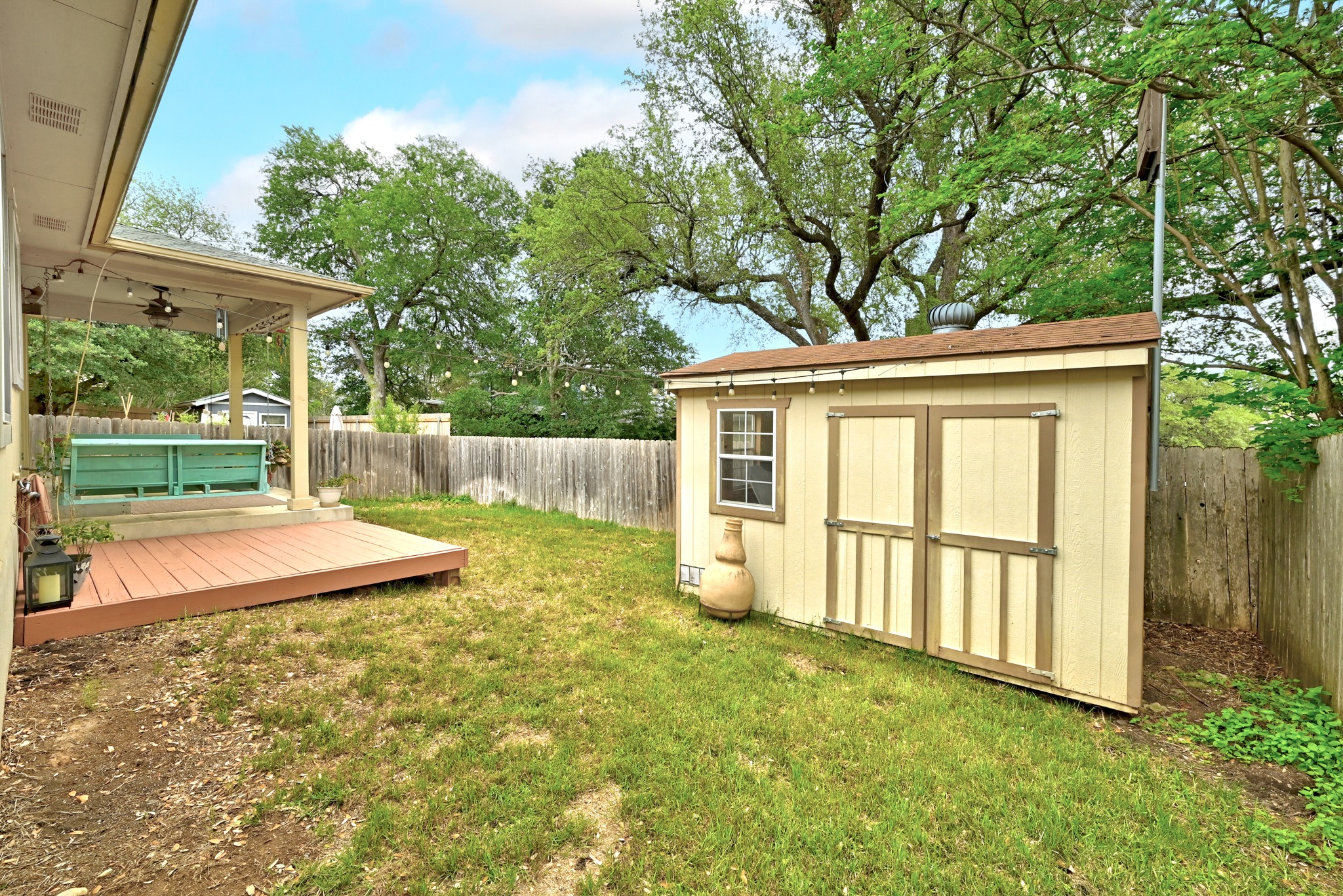 8901 Frock Court Austin, TX 78748 - Photo 27 of 28 a view of a house with backyard and porch