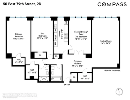 $1,500,000 | 50 East 79th Street, Unit 2D | Upper East Side