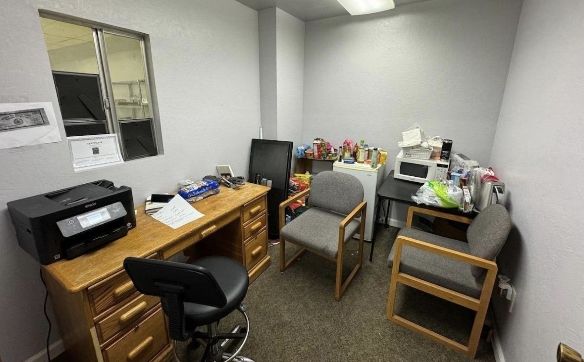 64 East St Charles Street San Andreas, CA 95249 - Photo 13 of 25 a view of a workspace with furniture