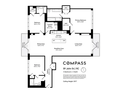 $14,995 | 59 John Street, Unit 11C | Financial District