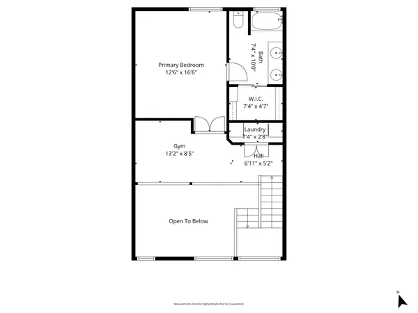 a picture of a bench in a white wall