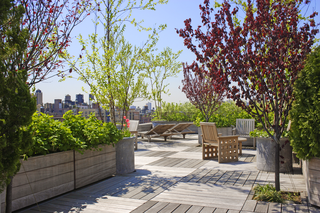 51 West 81st Street, Unit 9D Manhattan, NY 10024 - Photo 12 of 15 a view of a backyard with sitting area