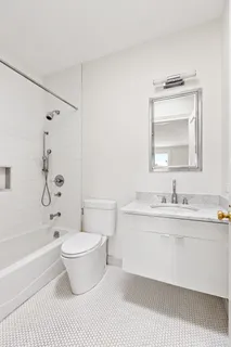 a front view of a building