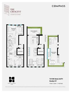 $5,495,000 | 76 North 8th Street, Unit PH | Williamsburg