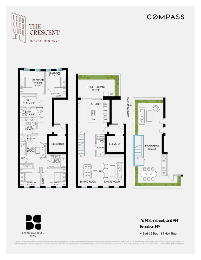 $5,495,000 | 76 North 8th Street, Unit PH | Williamsburg