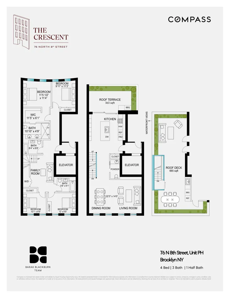 $5,495,000 | 76 North 8th Street, Unit PH | Williamsburg