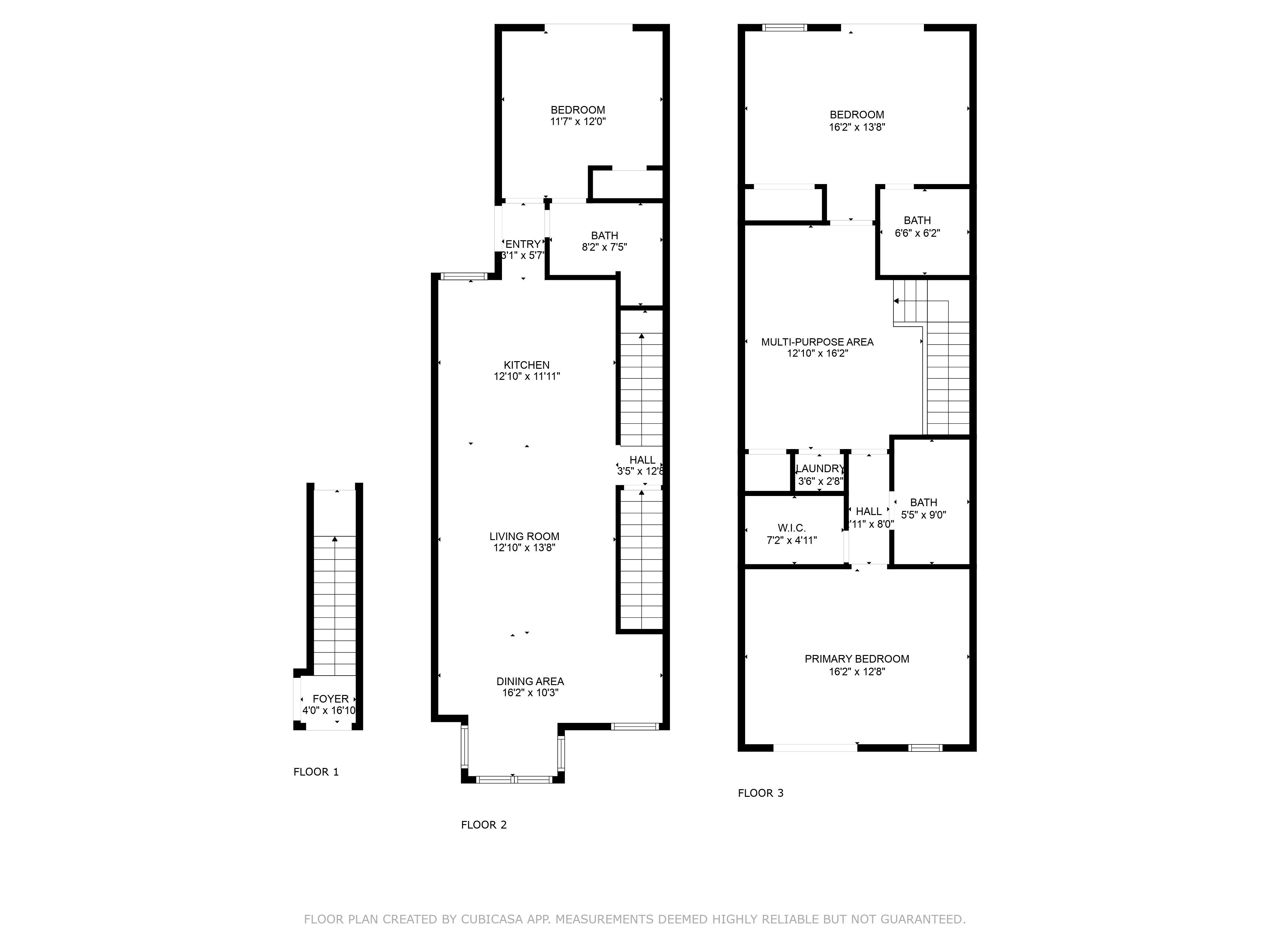 28 Q Street Northeast, Unit 2 Washington, DC 20002 - Photo 41 of 41 a picture of floor plan