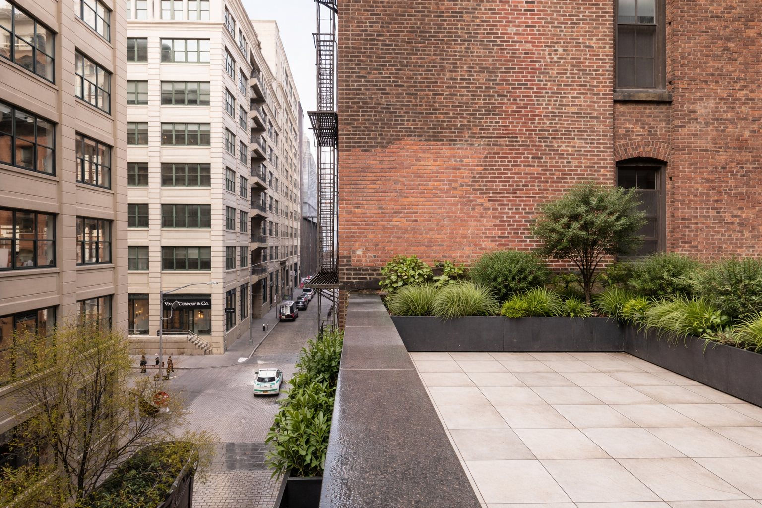 133 Water Street, Unit 4E Brooklyn, NY 11201 - Photo 5 of 21 a view of a pathway both side the building