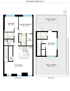 $3,250,000 | 238 Degraw Street, Unit 3 | Carroll Gardens