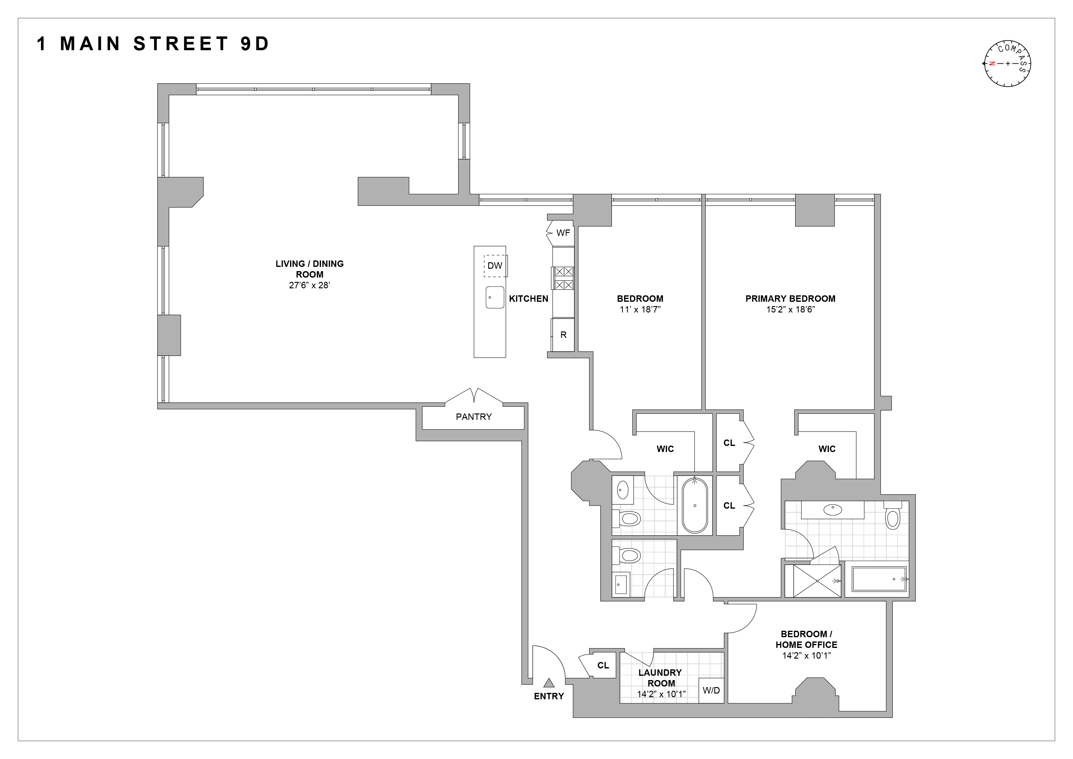 1 Main Street, Unit 9D Brooklyn, NY 11201 - Photo 23 of 24