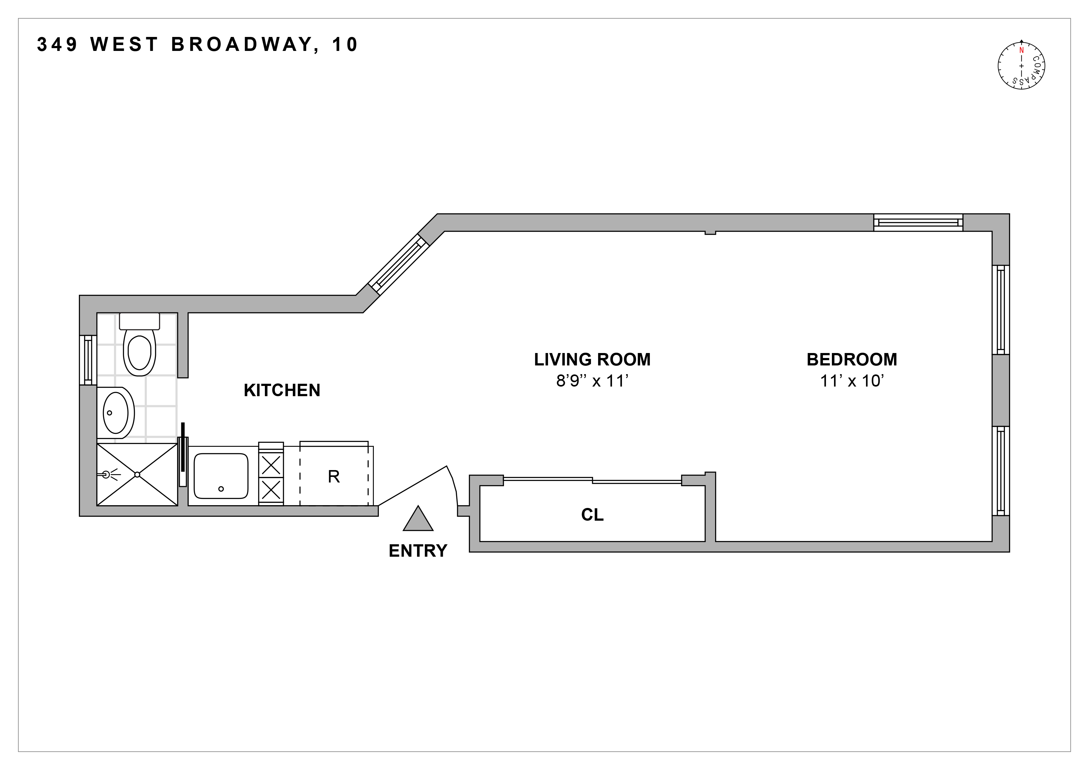 349 West Broadway, Unit 10 Manhattan, NY 10013 - Photo 10 of 10