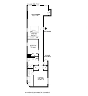 a picture of a floor plan