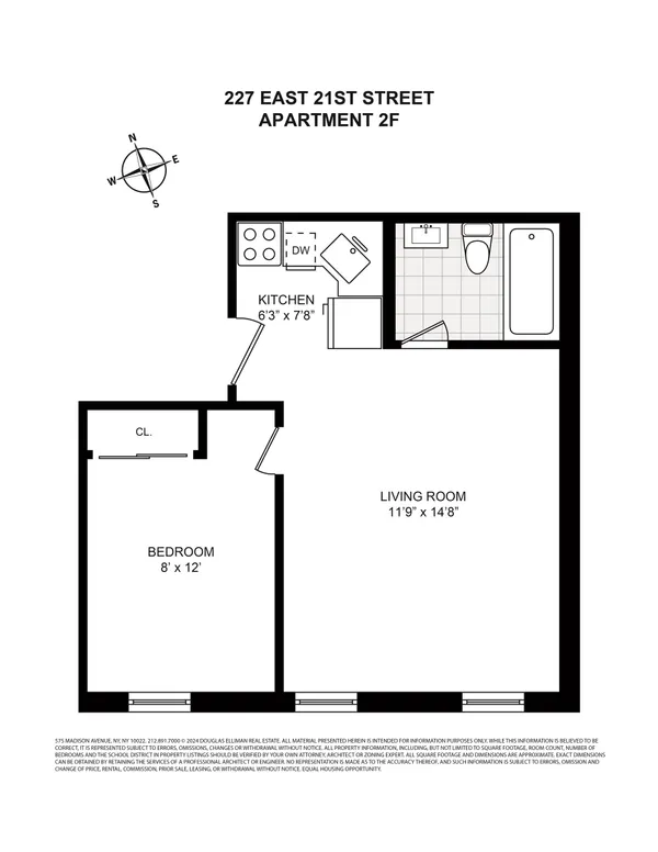 $3,900 | 227 East 21st Street, Unit 2F | Gramercy