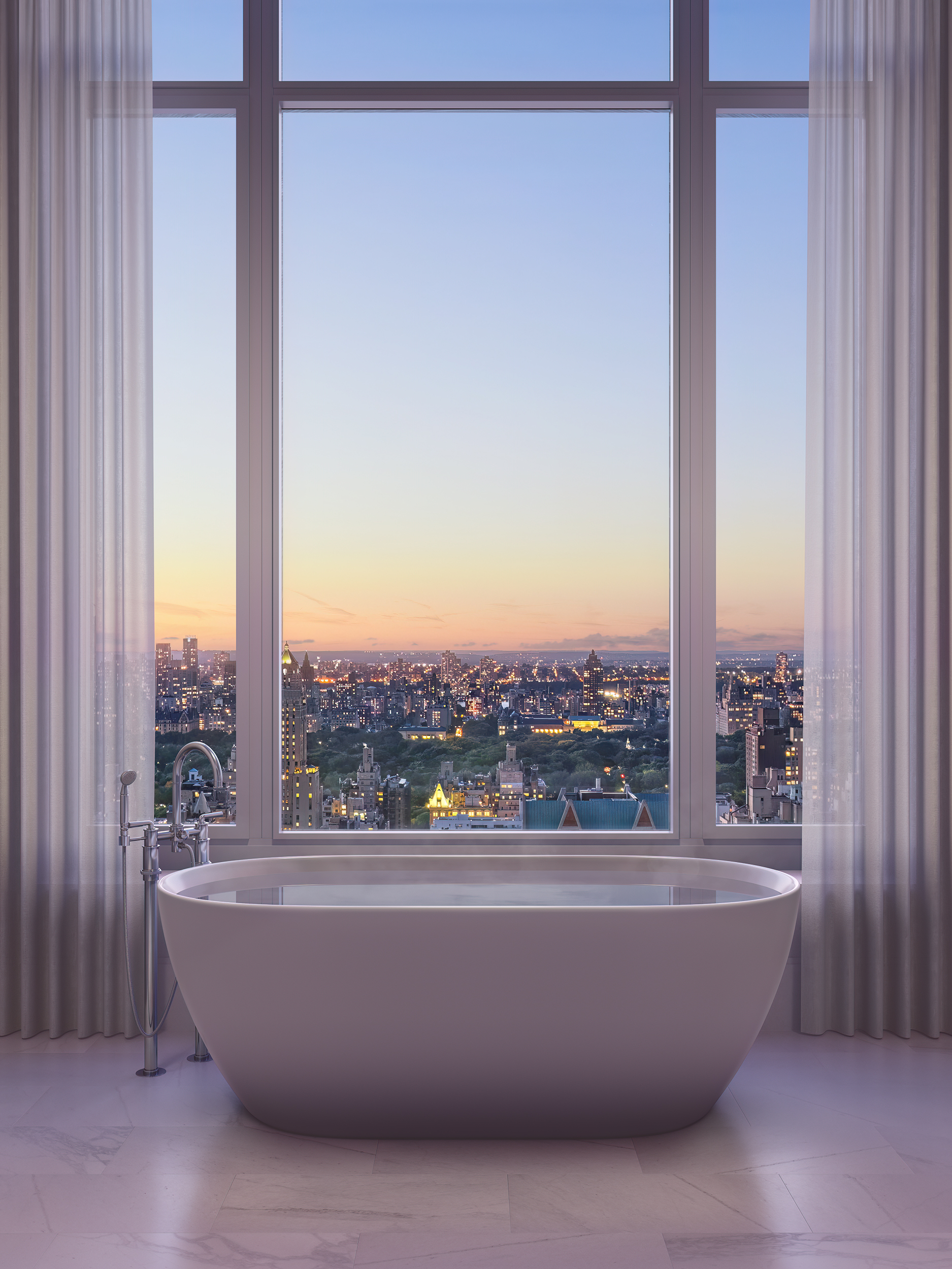 255 East 77th Street, Unit PHC Manhattan, NY 10075 - Photo 6 of 27 a view of a bathtub in balcony