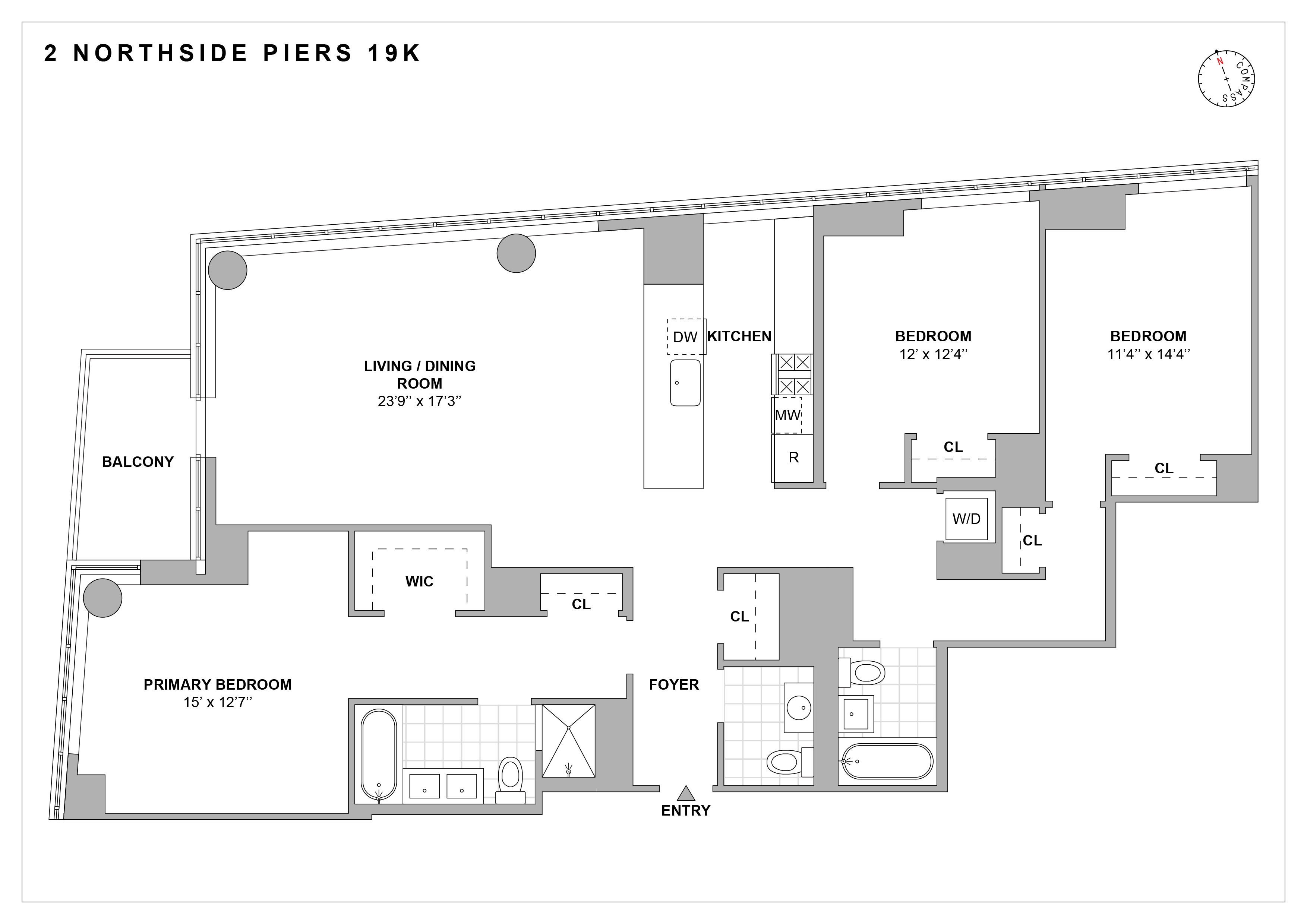 2 Northside Piers, Unit 19K Brooklyn, NY 11249 - Photo 19 of 19