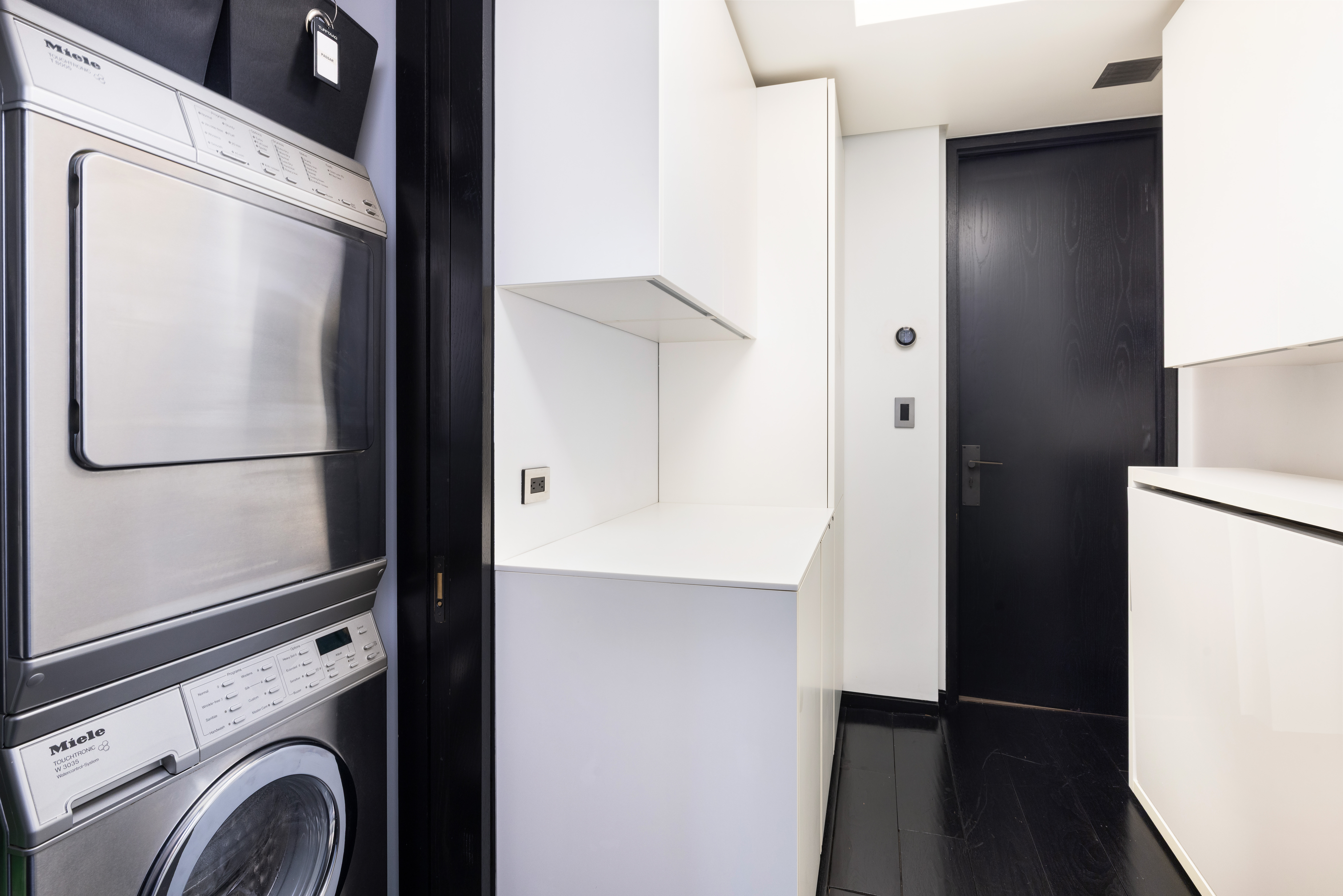 279 Central Park West, Unit 8BC Manhattan, NY 10024 - Photo 15 of 20 a view of bathroom with washer and dryer