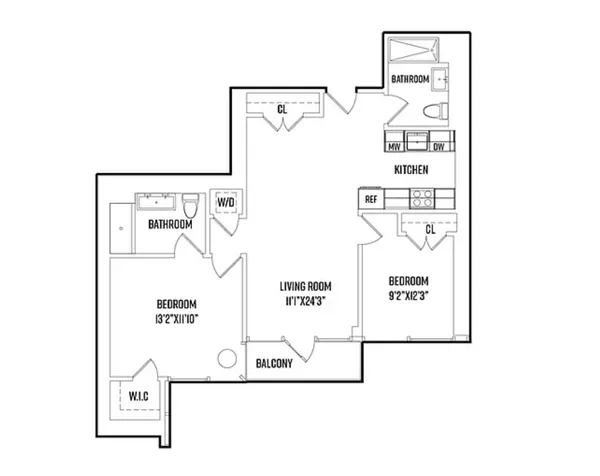 $1,396,000 | 45-07 Court Square, Unit 6A | Long Island City