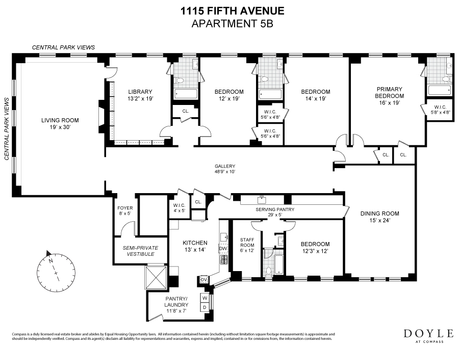 1115 5th Avenue, Unit 5B Manhattan, NY 10128 - Photo 18 of 19 a picture of a book and a bed