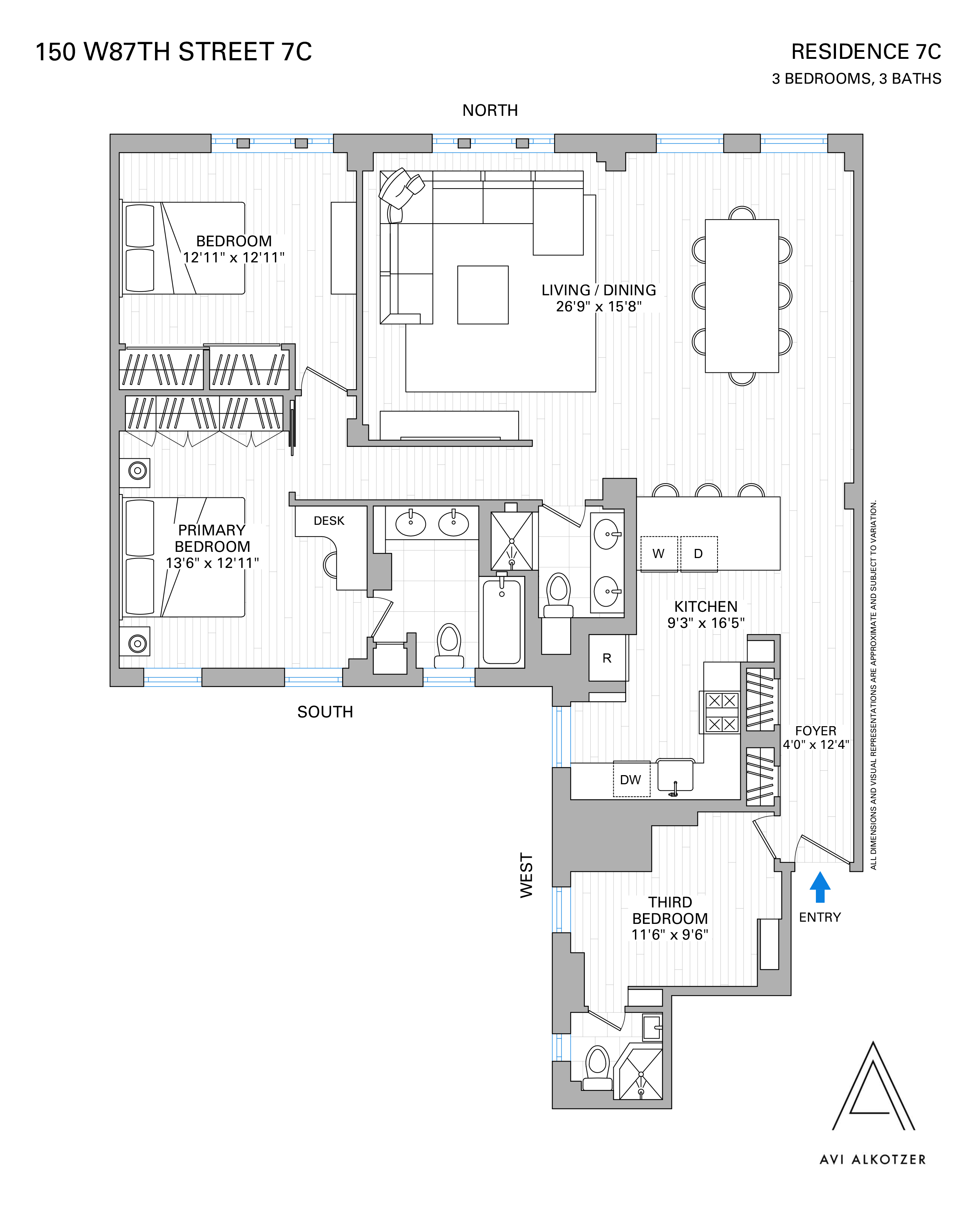150 West 87th Street, Unit 7C Manhattan, NY 10024 - Photo 18 of 18