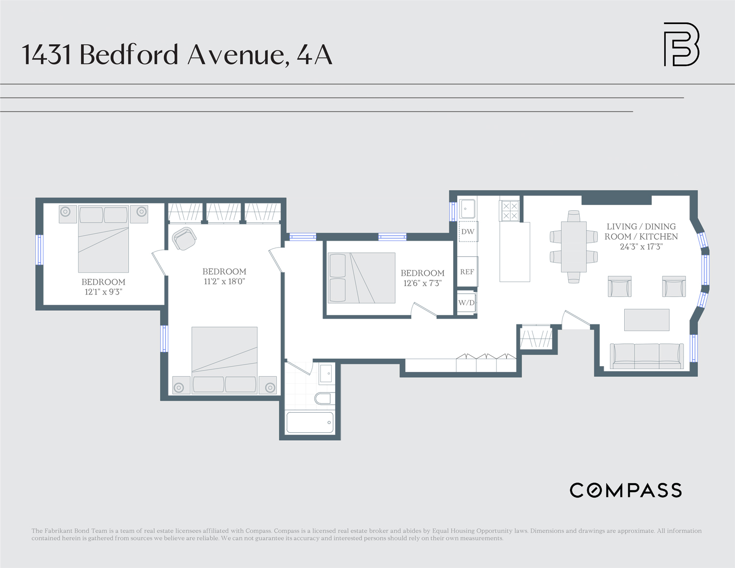 1431 Bedford Avenue, Unit 4A Brooklyn, NY 11216 - Photo 10 of 10