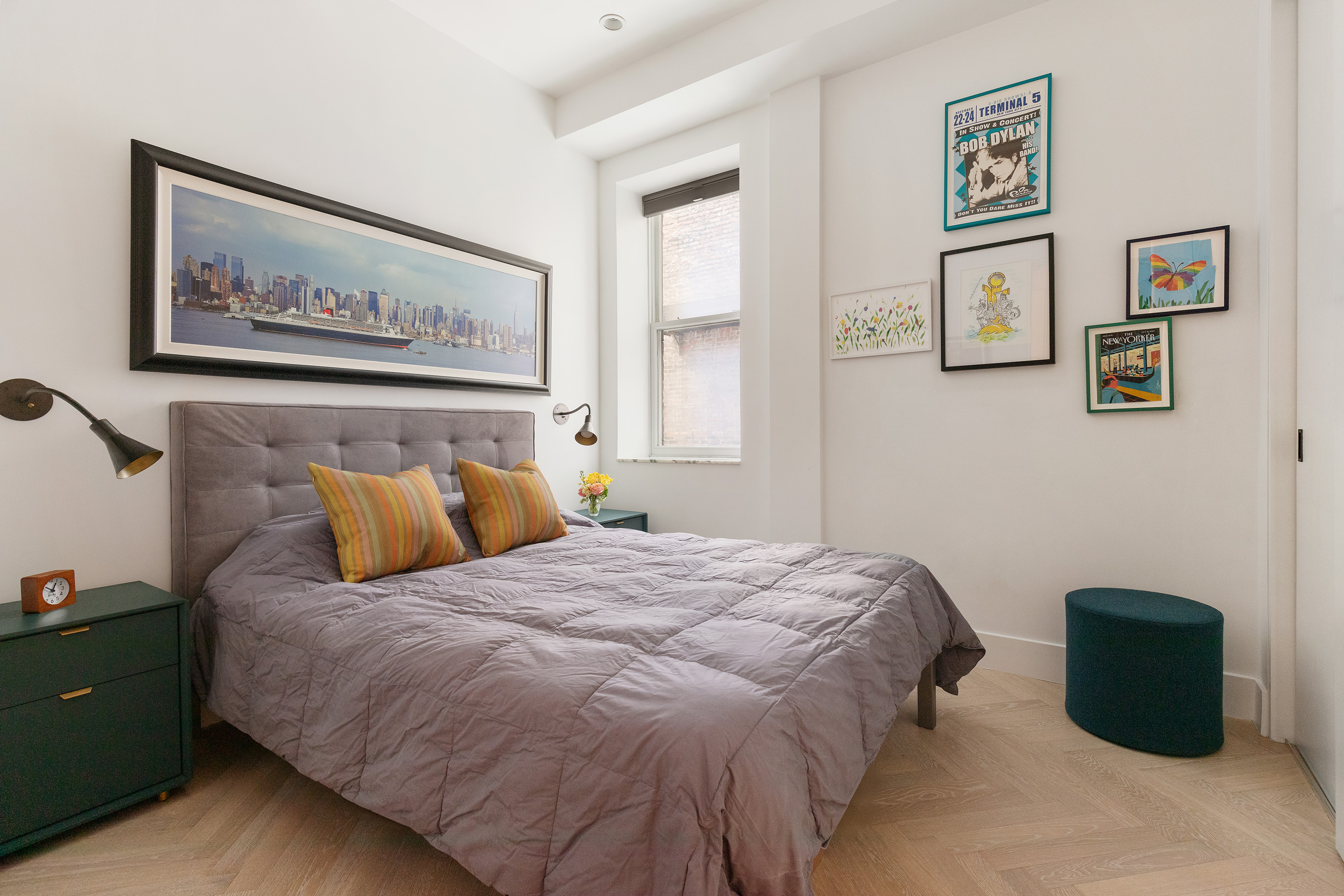 143 West 27th Street, Unit 2R Manhattan, NY 10001 - Photo 5 of 13 a bedroom with bed and a window
