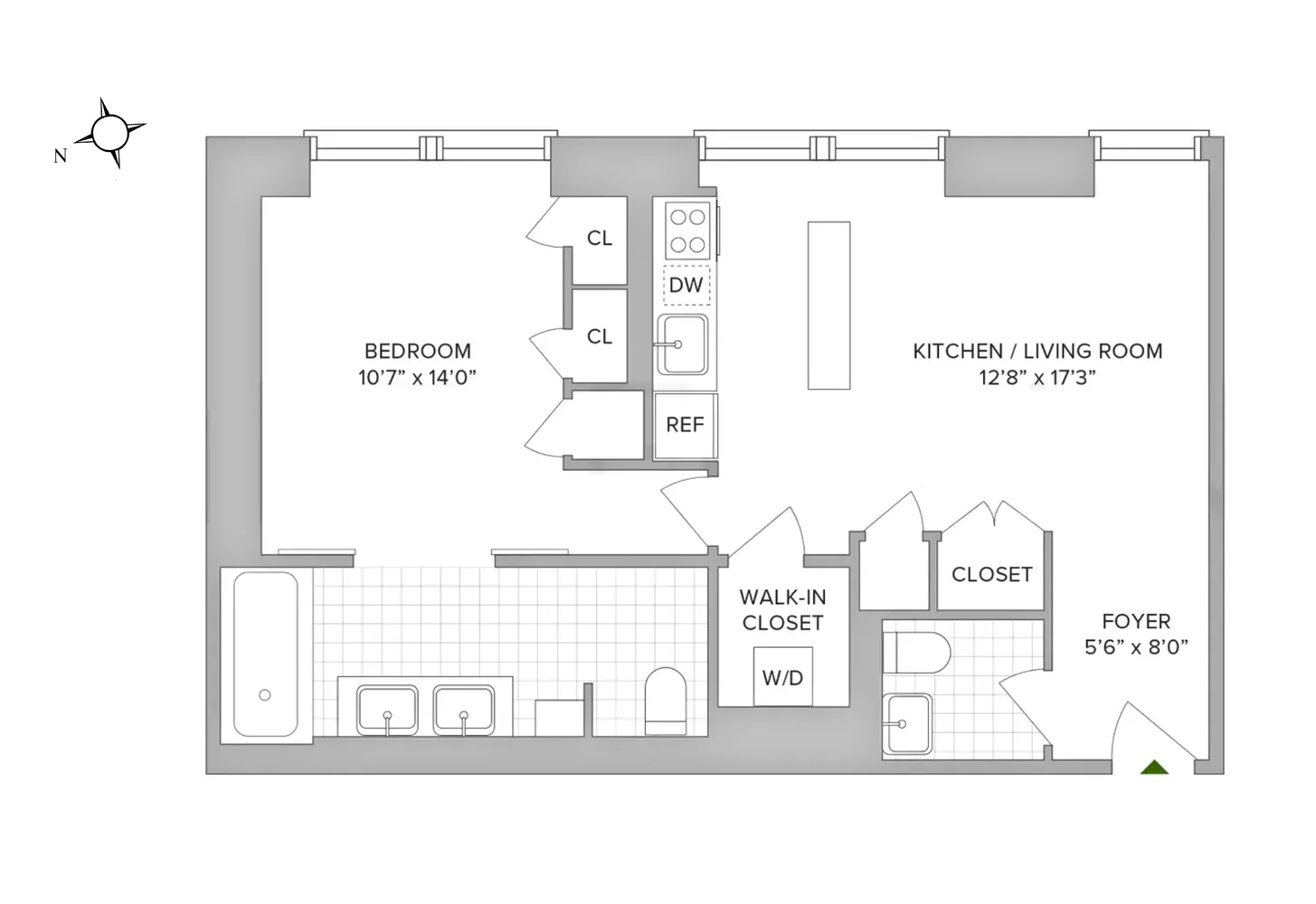 $1,450,000 | 400 5th Avenue, Unit 42B | Midtown South