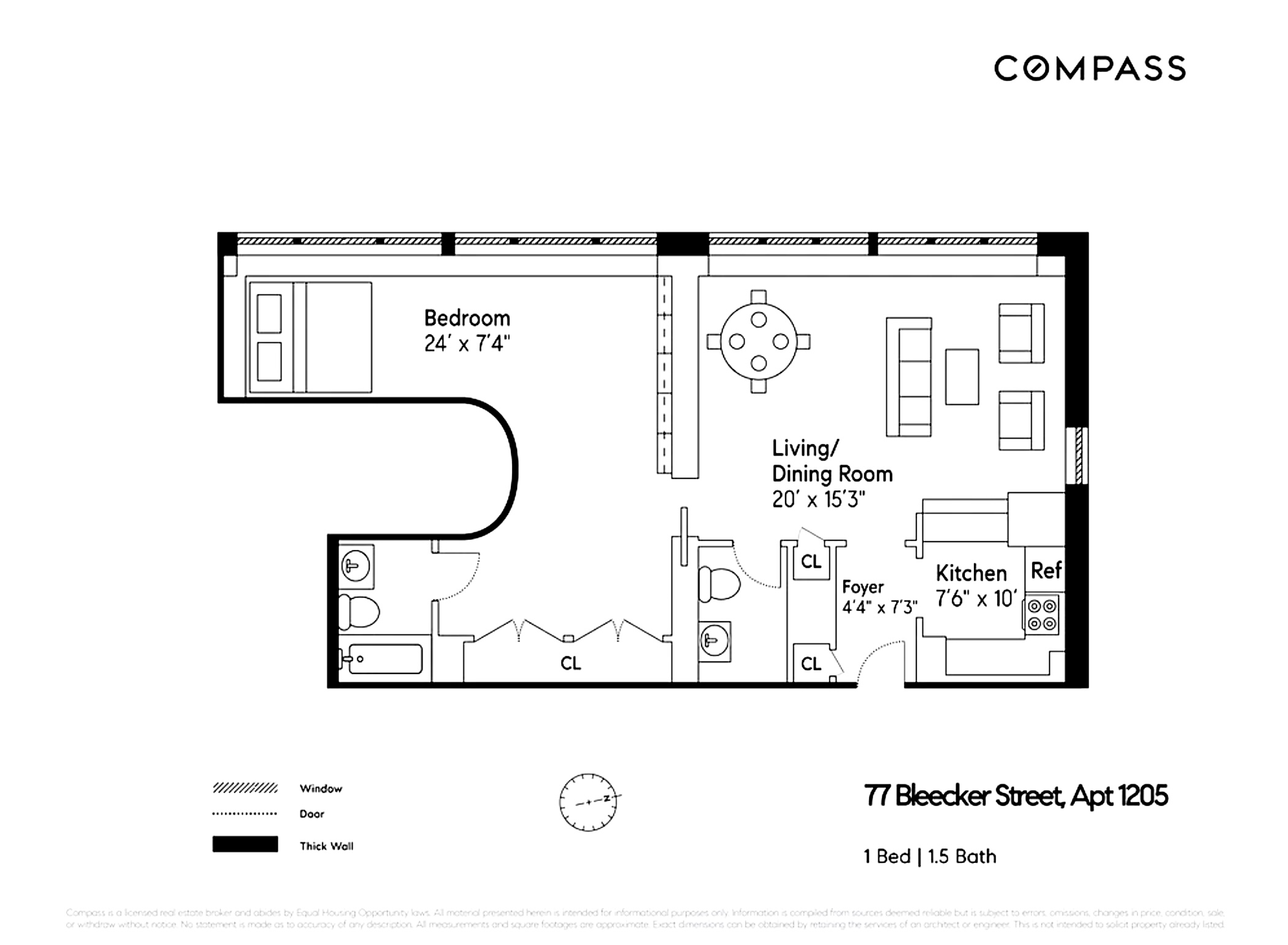 77 Bleecker Street, Unit 1205 Manhattan, NY 10012 - Photo 9 of 9