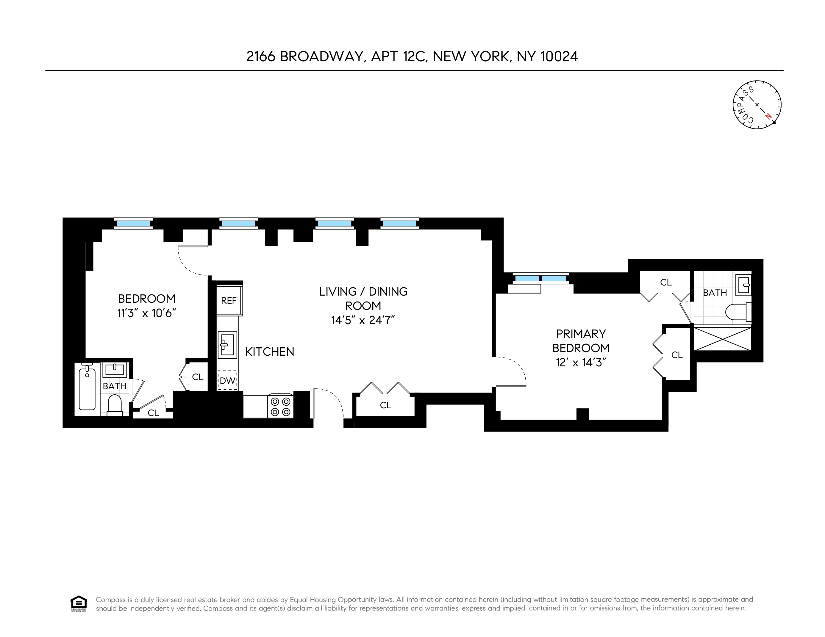 2166 Broadway 12C Upper West Side New York NY 10024
