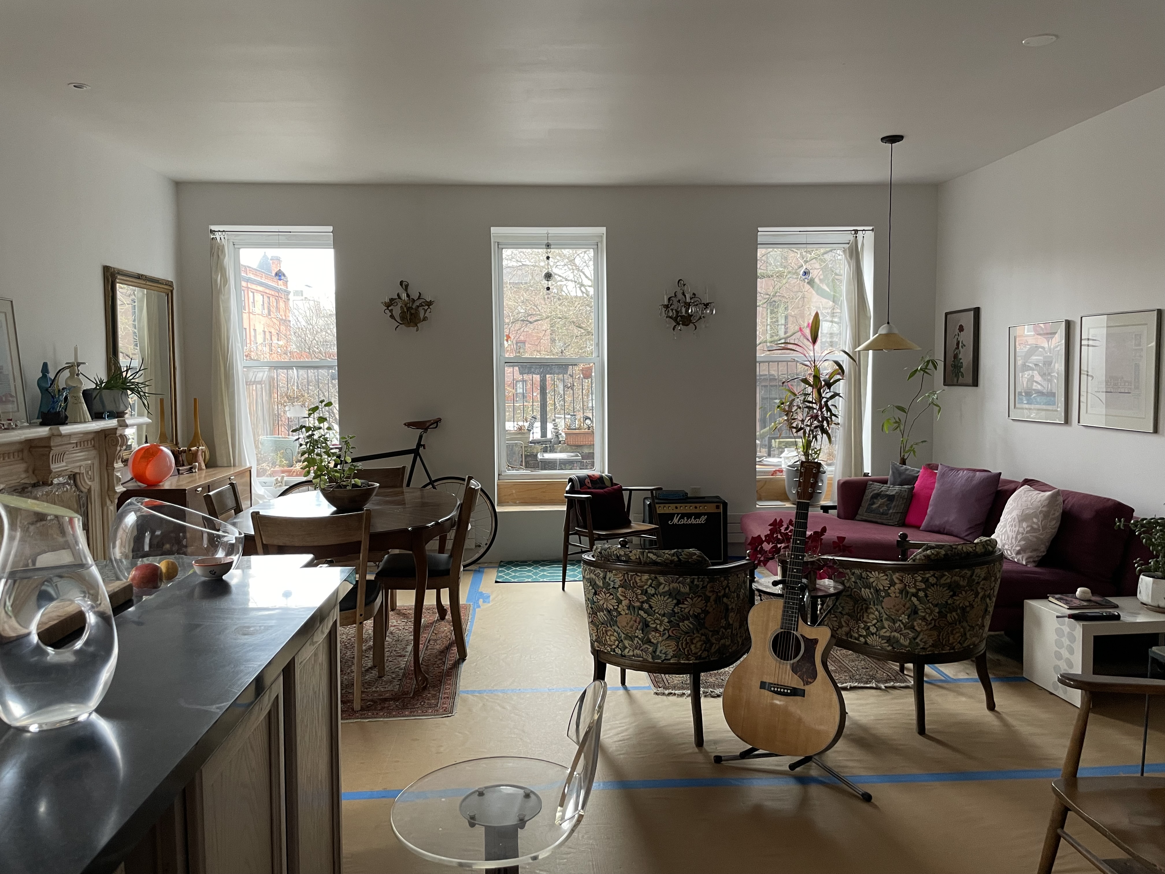 39 Clifton Place Brooklyn, NY 11238 - Photo 20 of 32 a view of a livingroom and dining room