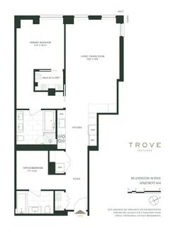 $1,950,000 | 88 Lexington Avenue, Unit 604 | NoMad