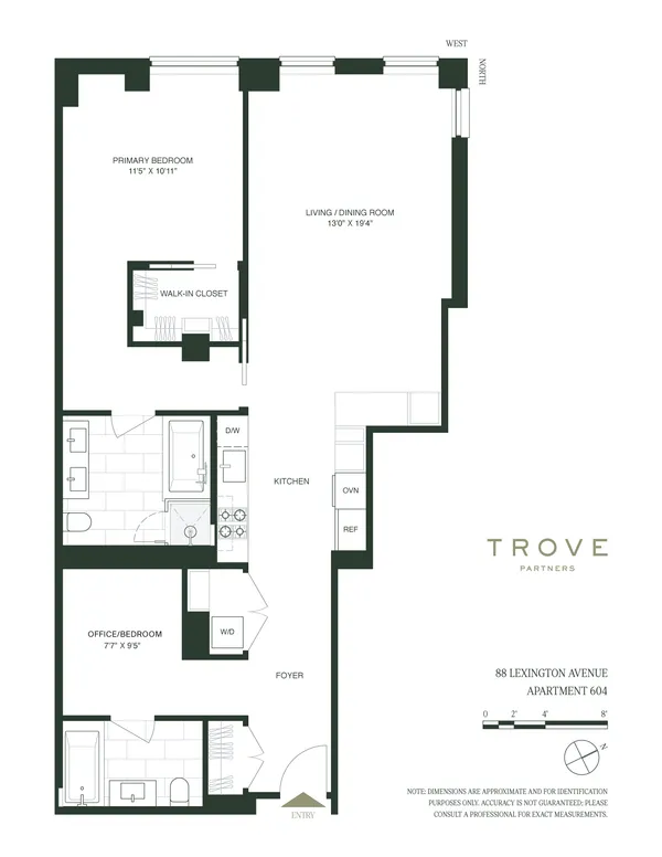 $1,950,000 | 88 Lexington Avenue, Unit 604 | NoMad