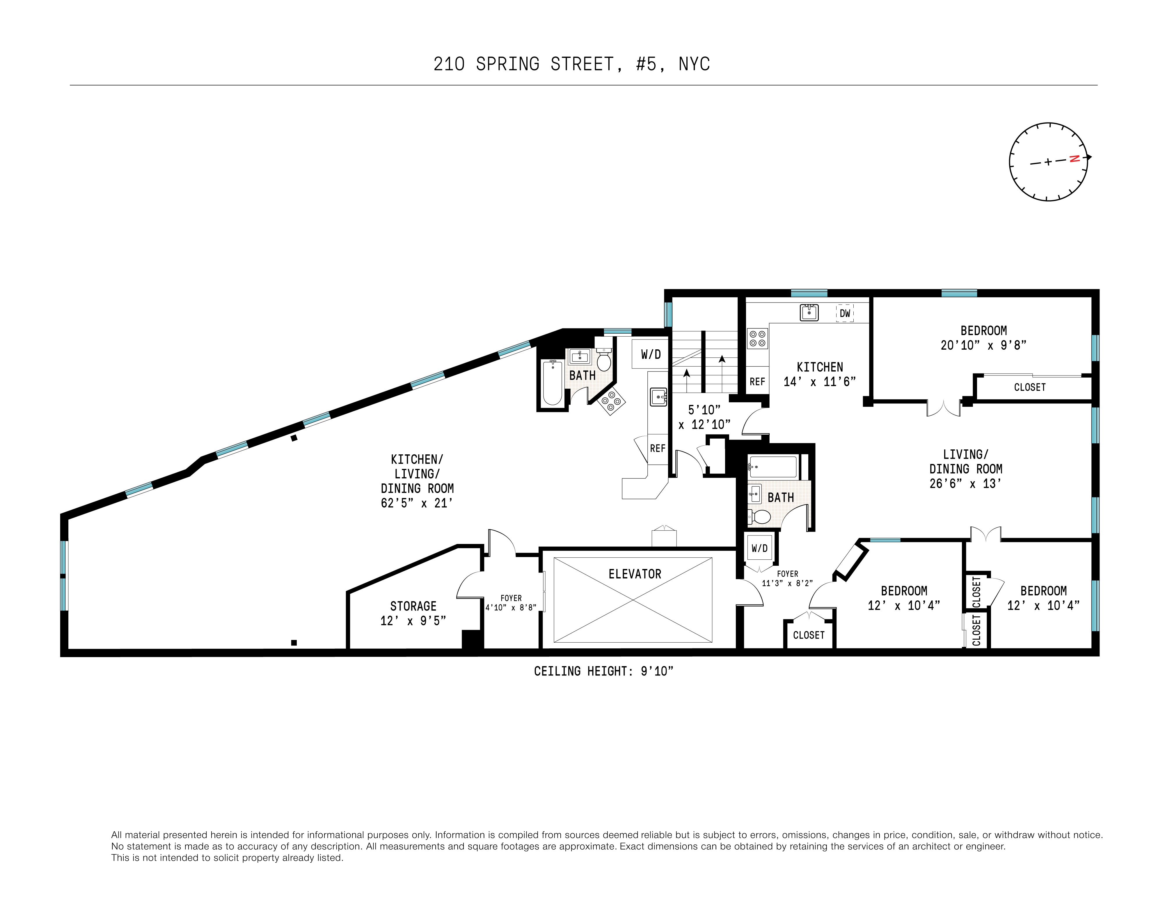 210 Spring Street, Unit 5 Manhattan, NY 10012 - Photo 9 of 10 a picture of a park