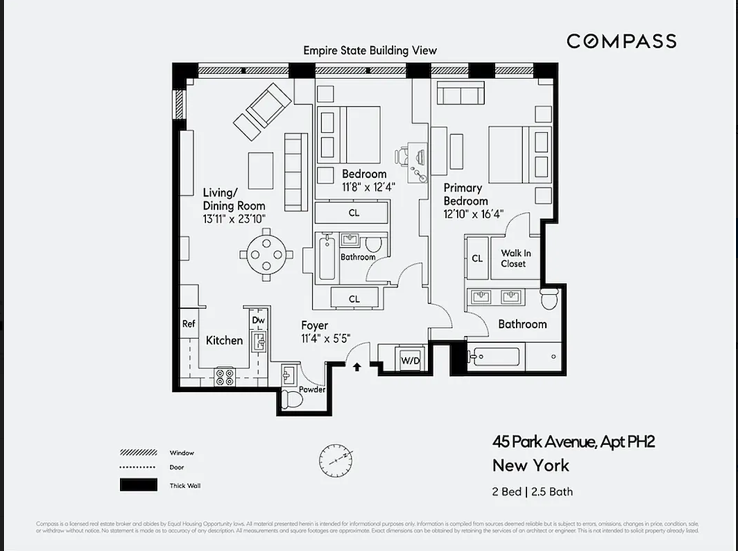 45 Park Avenue, Unit PH2 Manhattan, NY 10016 - Photo 11 of 11 unknown