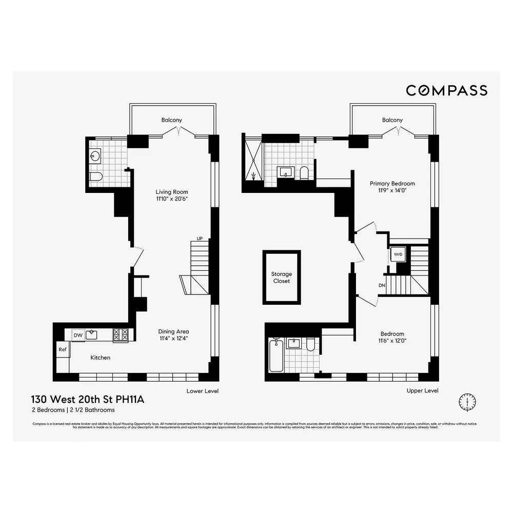 $13,000 | 130 West 20th Street, Unit PH11A | Chelsea