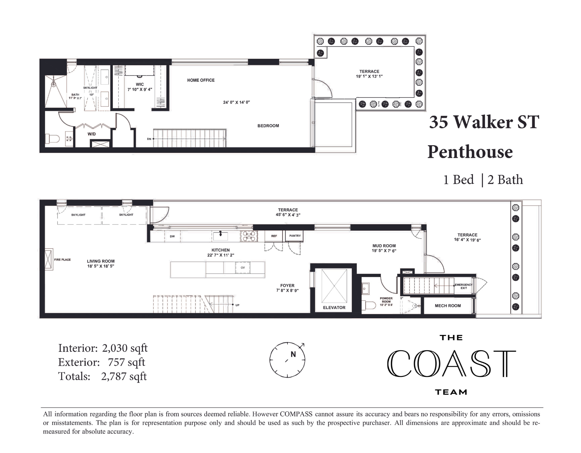 35 Walker Street, Unit PH Manhattan, NY 10013 - Photo 22 of 22