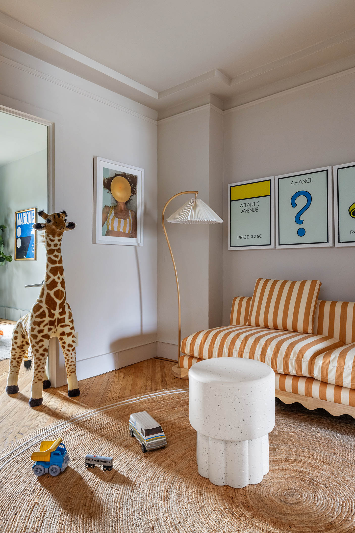 115 A 2nd Place Brooklyn, NY 11231 - Photo 14 of 27 a living room with furniture and painting on the wall