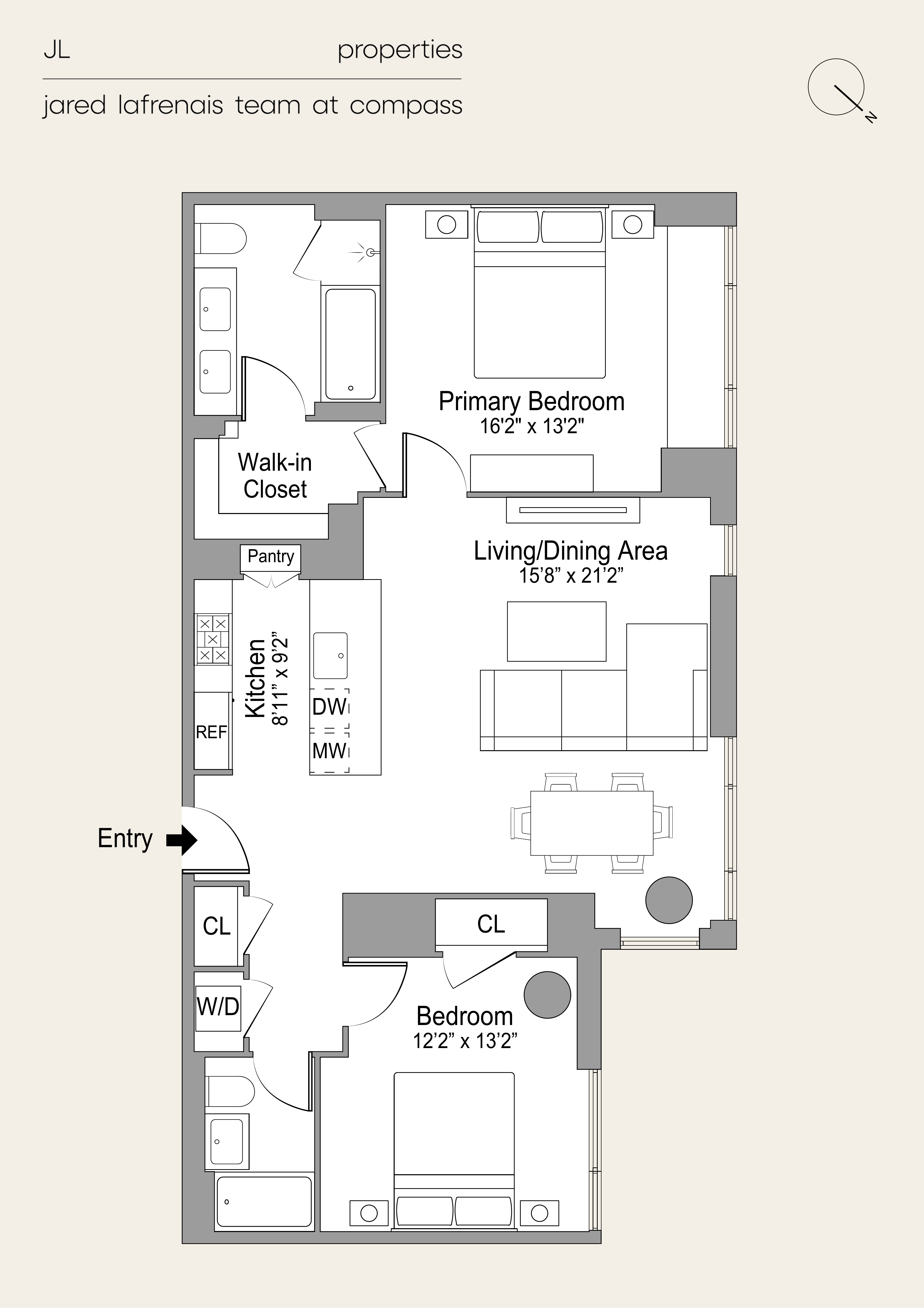 22 North 6th Street, Unit 4S Brooklyn, NY 11249 - Photo 12 of 12 a picture of a book and a bed