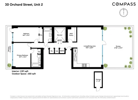 $2,195,000 | 30 Orchard Street, Unit 2 | Chinatown