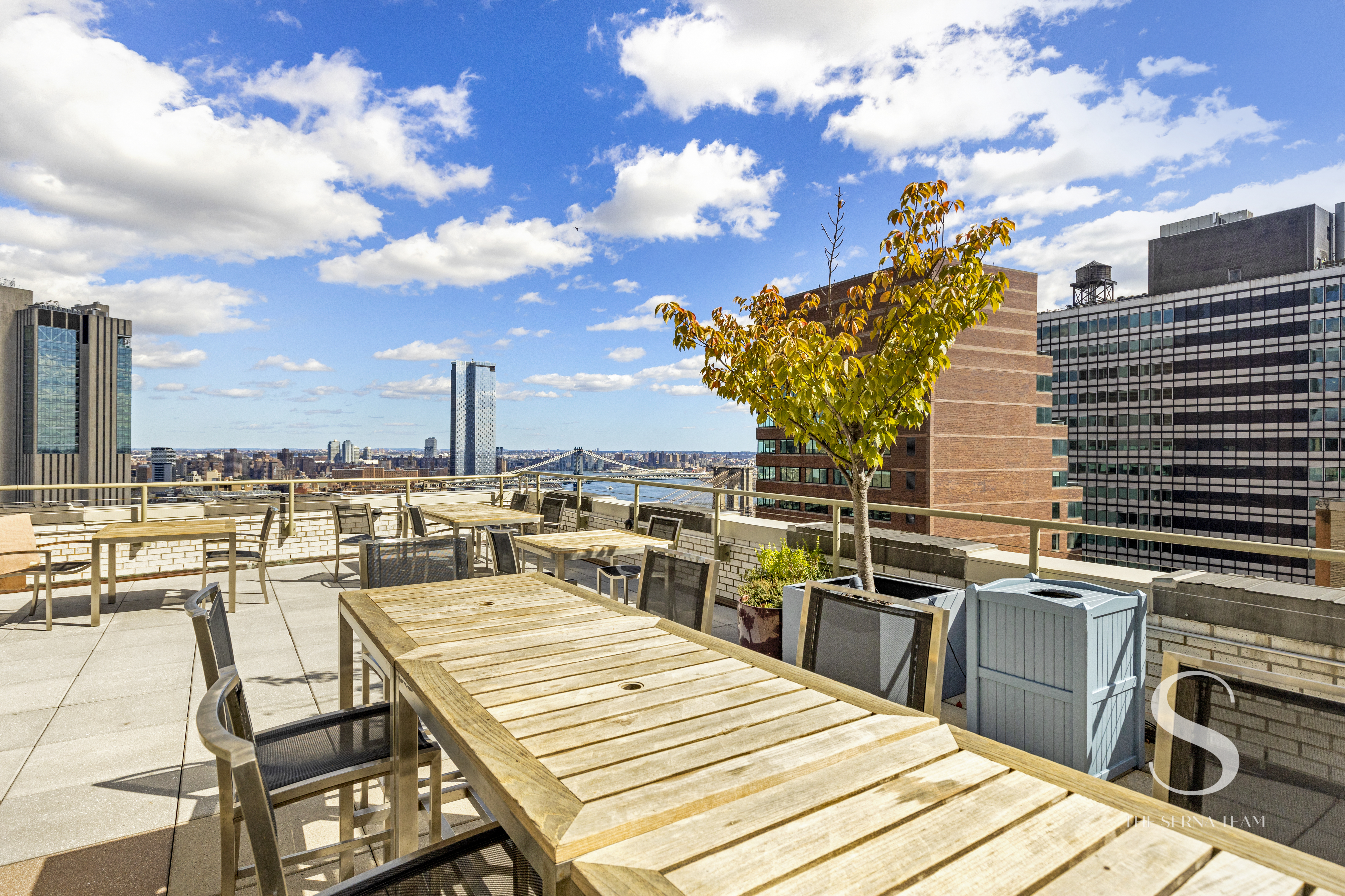 99 John Street, Unit 910 Manhattan, NY 10038 - Photo 8 of 11 a view of a terrace with chairs