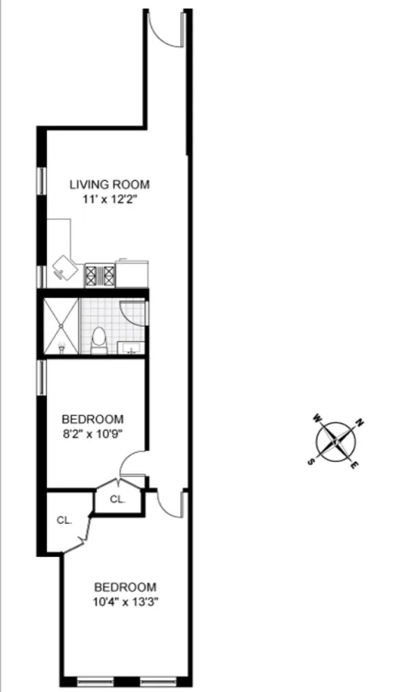 $4,100 | 211 8th Avenue, Unit 3B | Park Slope