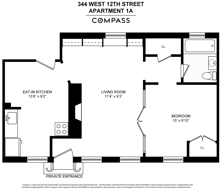 344 West 12th Street, Unit 1A Manhattan, NY 10014 - Photo 17 of 17 a picture of a park