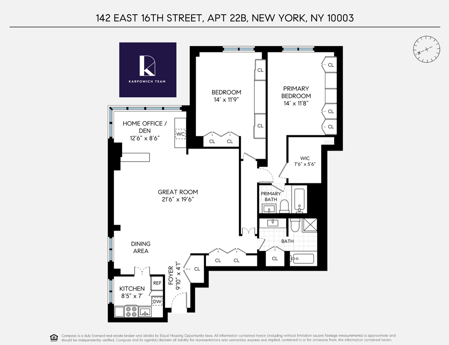 142 East 16th Street, Unit 22B Manhattan, NY 10003 - Photo 15 of 15 unknown