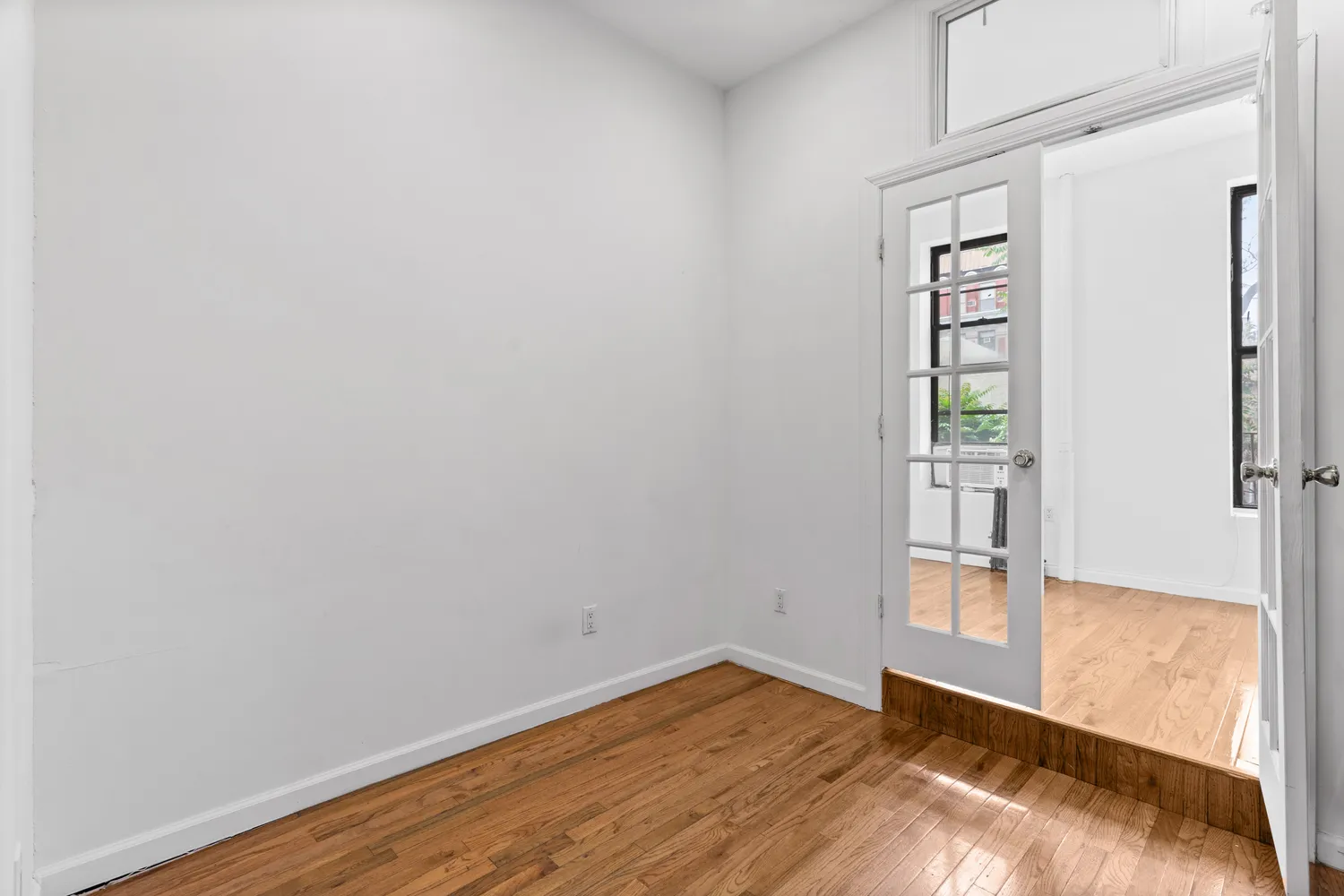 wooden floor in an empty room