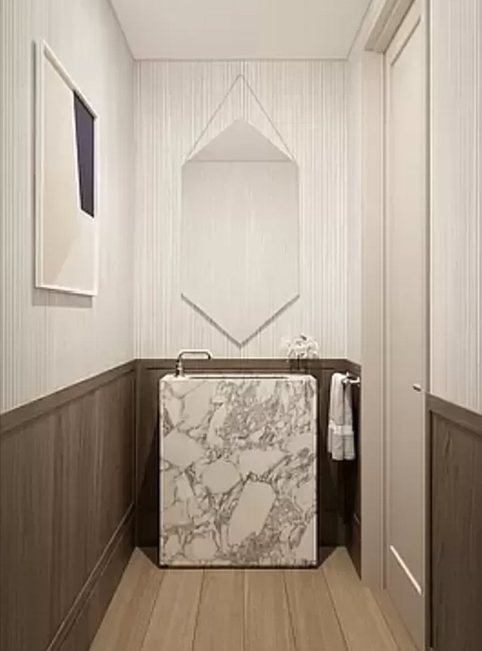 368 3rd Avenue, Unit 32B Manhattan, NY 10016 - Photo 17 of 19 a view of a door with a wooden door